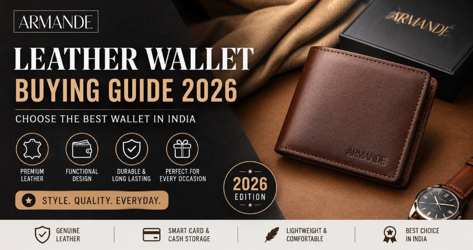 Leather Wallet Buying Guide How to Choose the Perfect Leather Wallet in India (2026)