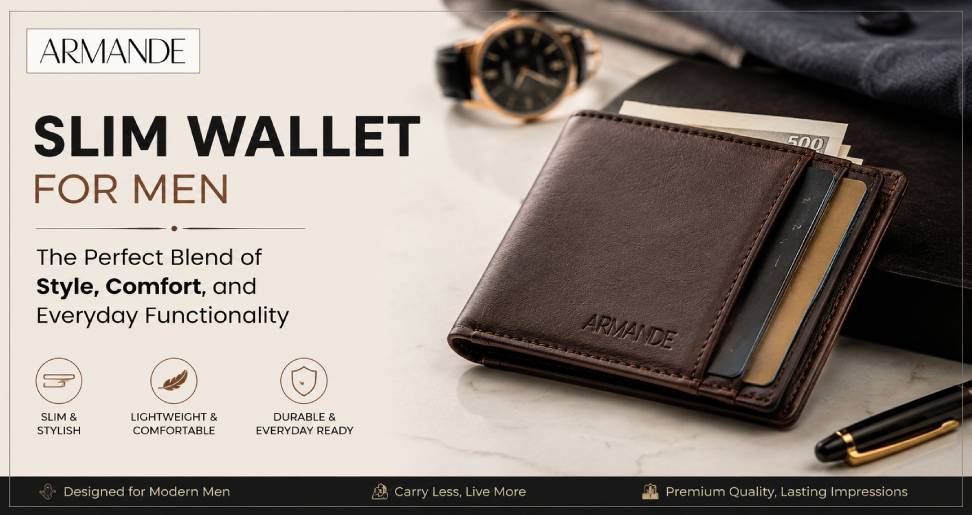 Slim Wallet for Men The Perfect Blend of Style, Comfort, and Everyday Functionality