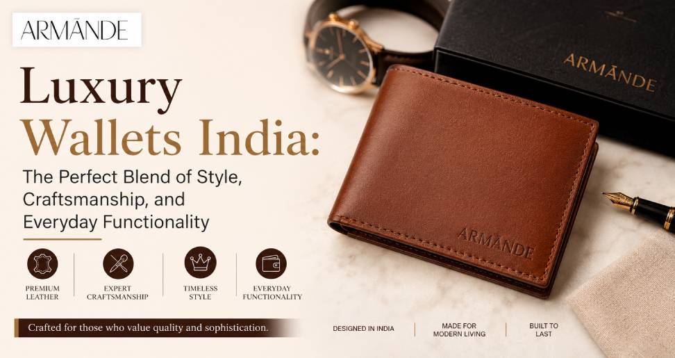 Luxury Wallets India The Perfect Blend of Style, Craftsmanship, and Everyday Functionality