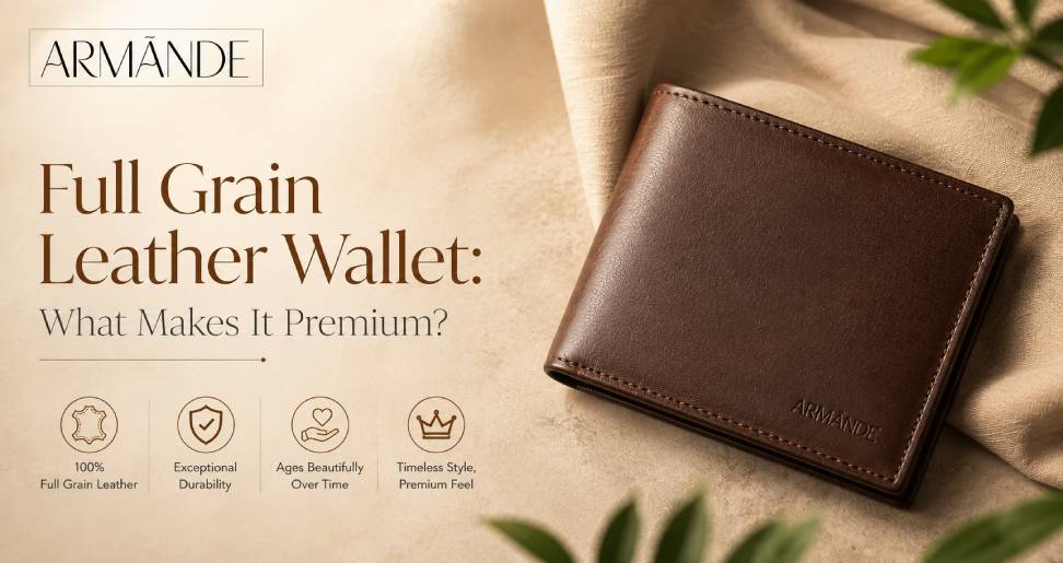 Full Grain Leather Wallet What Makes It Premium