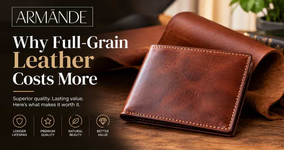 Why Full-Grain Leather Costs More