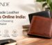 Handmade Leather Wallets Online India: A Guide to Choosing the Right Wallet